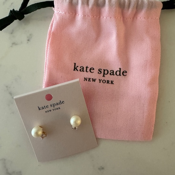 Kate spade pearl earrings - Picture 3 of 5
